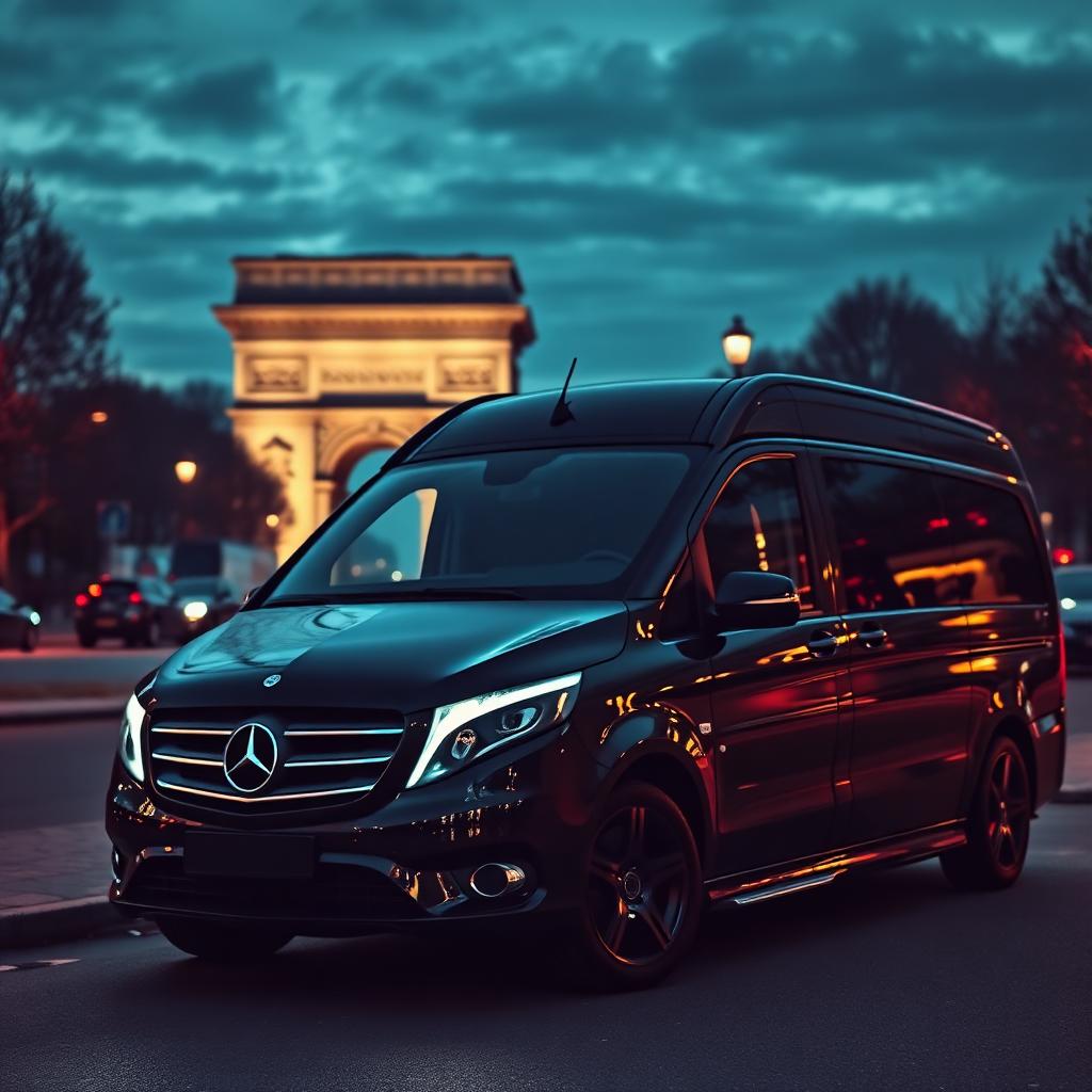 Mercedes-Benz V-Class avec chauffeur chez KARSCOM à Paris