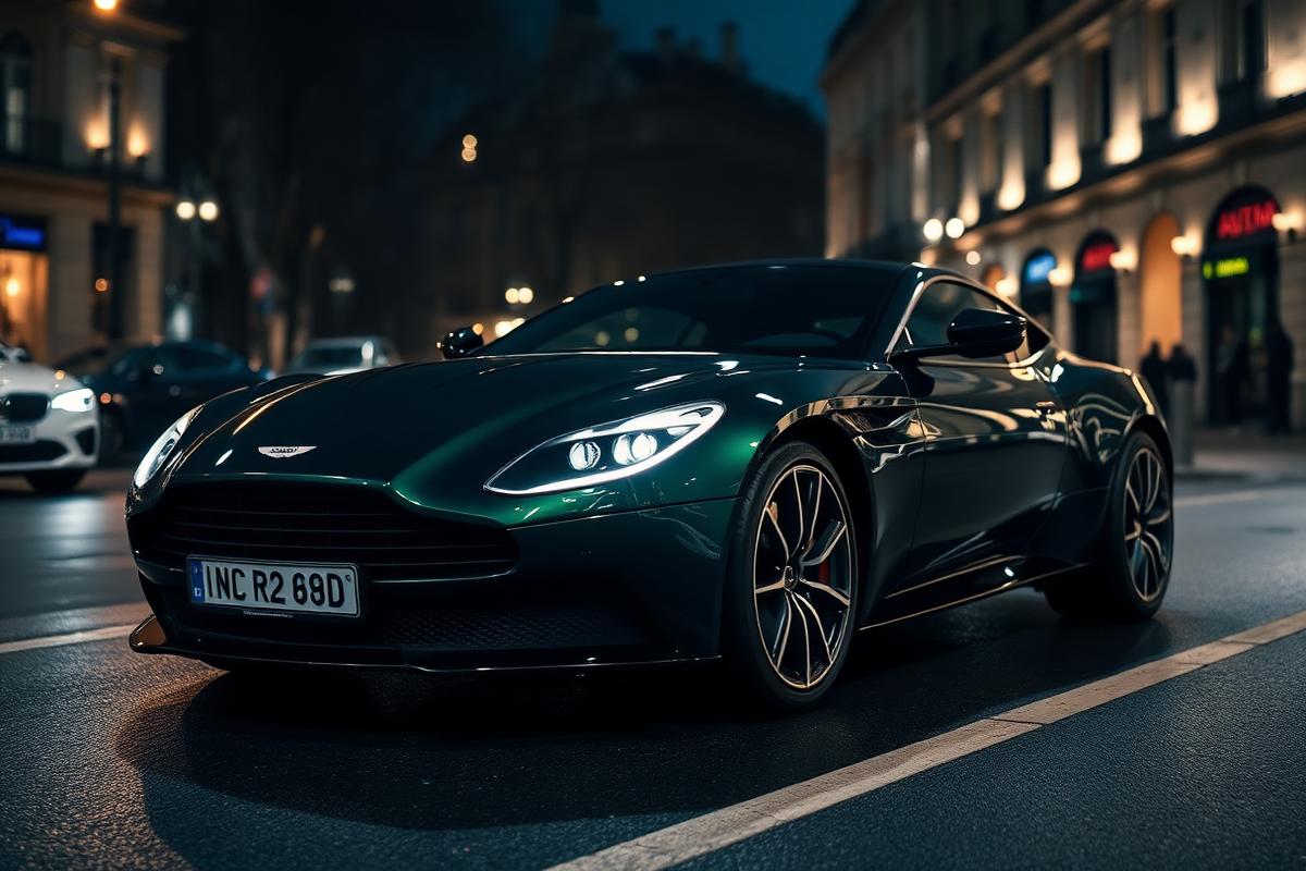 Aston Martin DB12 S en location chez KARSCOM à Paris